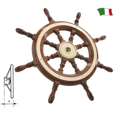 RUOTA TIMONE SATINATA