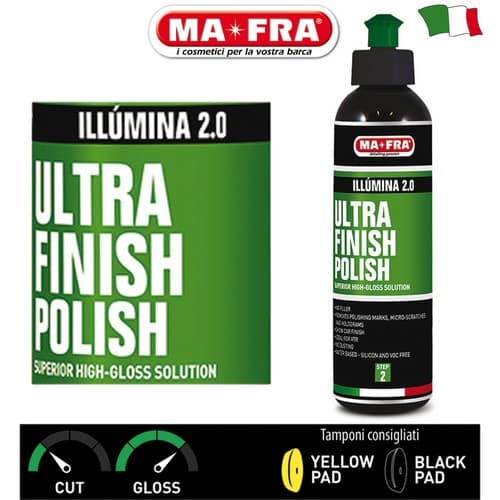 LUCIDANTE PER VETRORESINA E PLEXIGLASS "ILLÚMINA 2.0"