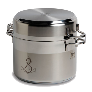 BATTERIA DA CUCINA IMPILABILE SET 11 PEZZI
