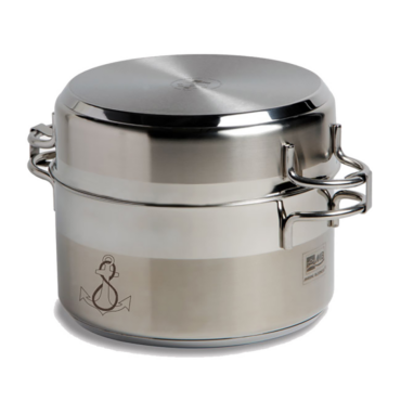 BATTERIA DA CUCINA IMPILABILE SET 7 PEZZI