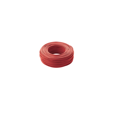 CAVO ELETTRICO ROSSO IN MATASSA DA 100 MT