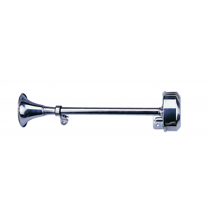 tromba a cornetto inox