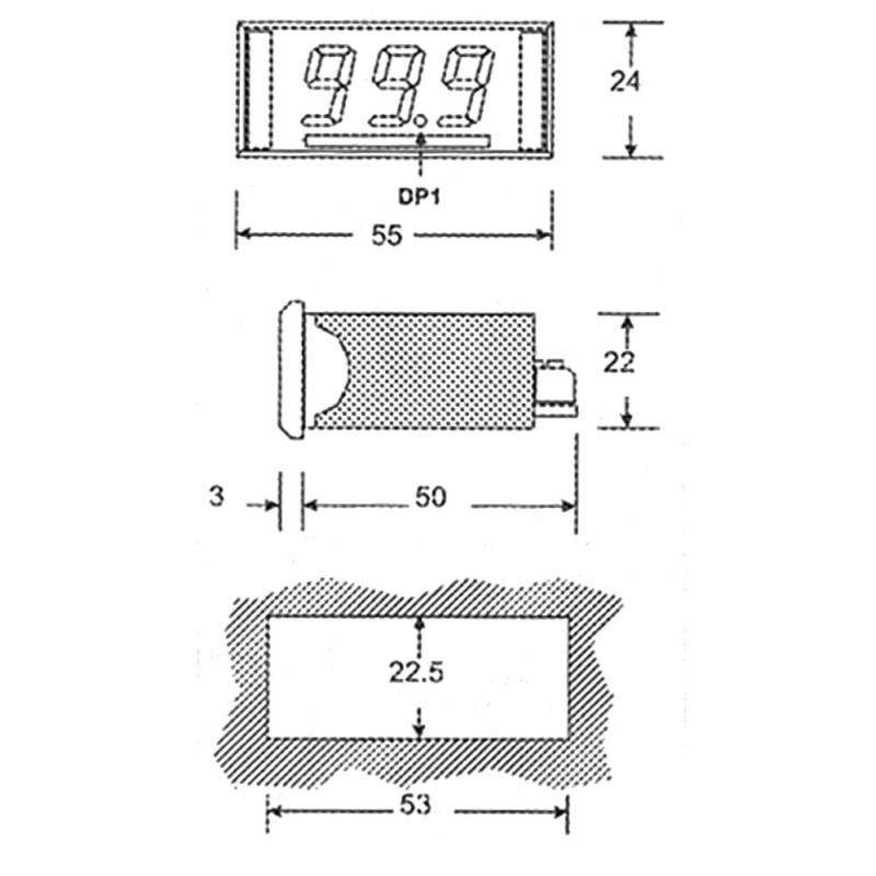 VOLTMETRO DIGITALE - immagine 2