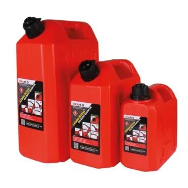 tanica canestro per trasporto benzina carburante con travasatore