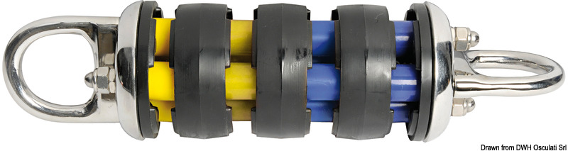 Ammortizzatori d'ormeggio per imbarcazioni 20 - 45 tonnellate.