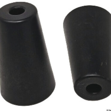 Conical side plastic roller 77.26x126 mm 21 mm