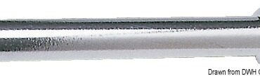 Terminal w. ball head AISI 316 Ø 7 mm