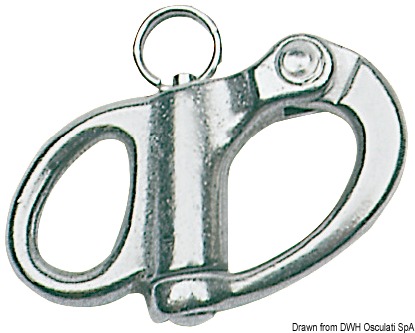 In acciaio inox AISI 316.