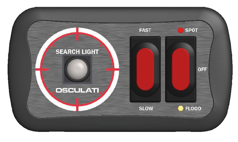 Carcassa: inox lucidato a specchio. Completamente stagni. Rotazione 350° orizzontale e 55° verticale.Due velocità. Lampadina alogena doppio filamento (spot + flood) da 100 W + 90 W tipo H4. I fari sono collegabili a 3 tipi di comando optional che possono essere indipendenti o sommati per creare la configurazione desiderata:1) Comando da plancia con joystick (da collegare via cavo telefonico al faro) cavo incluso da 4,5 m. Optional da 10 m.2) Comando da plancia wireless (è sufficiente portare l’alimentazione al faro).3) Radiocomando classico fornito con staffa per fissaggio alla plancia.