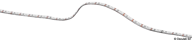 Complete di cavetto terminale bipolare da 30 cm.Si possono tagliare ogni 2,5 cm (12 V) o ogni 5 cm (24 V).Autoadesive con nastro originale 3M.
