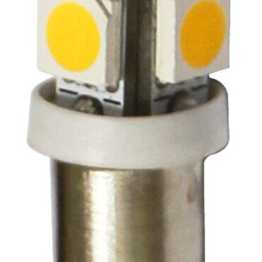Zoccolo BA9S, può sostituire la lampadina tradizionale.