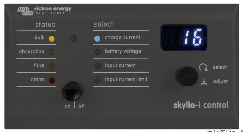 VICTRON Skylla-I control panel