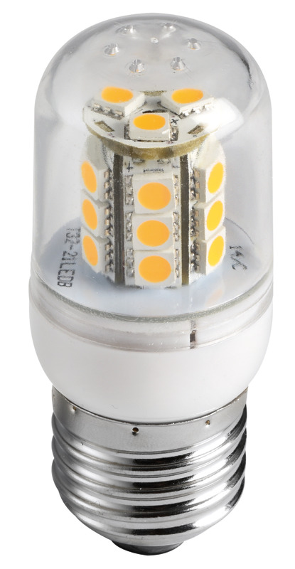 Con copertura vetro dei LED.