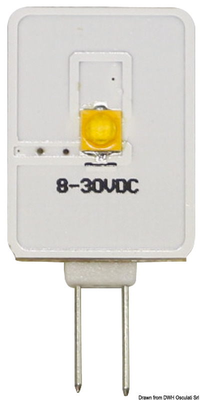 Modello con LED singolo SMD di elevata potenza.