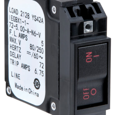 Flush mount lever switch horizontal mounting 10 A