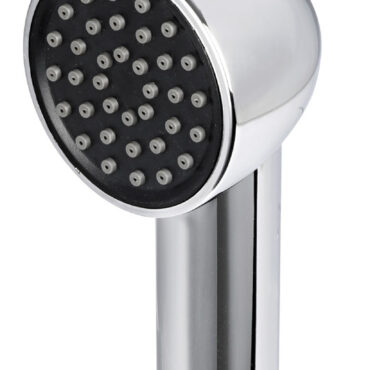Vano con inserto in acciaio inox AISI 316. Inclinato a 45° per montaggio su piano orizzontale o verticale.Dotato di doccia Keji con testa maggiorata e spruzzatori anticalcare.