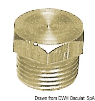 Plug male thread 2"