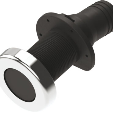 Skin fitting w/hose holder 1"1/2