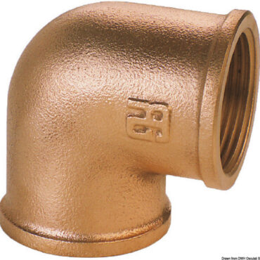 GUIDI bronze F-F 90° elbow 3/8"