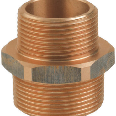 GUIDI bronze M-M double nipple 3" x 2"1/2