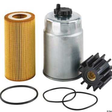 Formati da: filtro olio + filtro carburante + girante pompa acqua