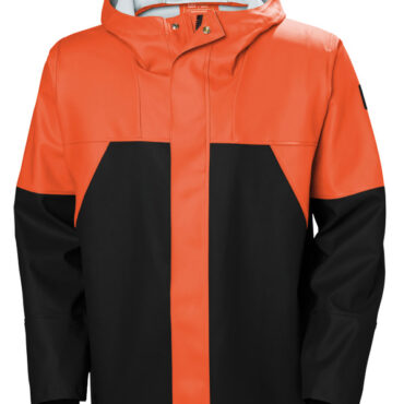 HH Storm Rain jacket orange/black S
