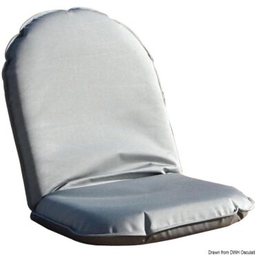 Comfort Seat combina comfort e qualità in un prodotto dall’innovativo design, il cuscino può essere utilizzato su qualsiasi superficie senza che scivoli via. Fabbricato di schiuma poliuretanica rivestita contiene al suo interno una cerniera regolabile in 40 posizioni…in ognuna delle posizioni garantirà un ottimo supporto alla schiena senza che si sbilanci.Caratteristiche tecniche: galleggia nel caso in cui cade in acqua; completo di maniglia per il trasporto; non ha parti ruvide o taglienti; resistente UV.