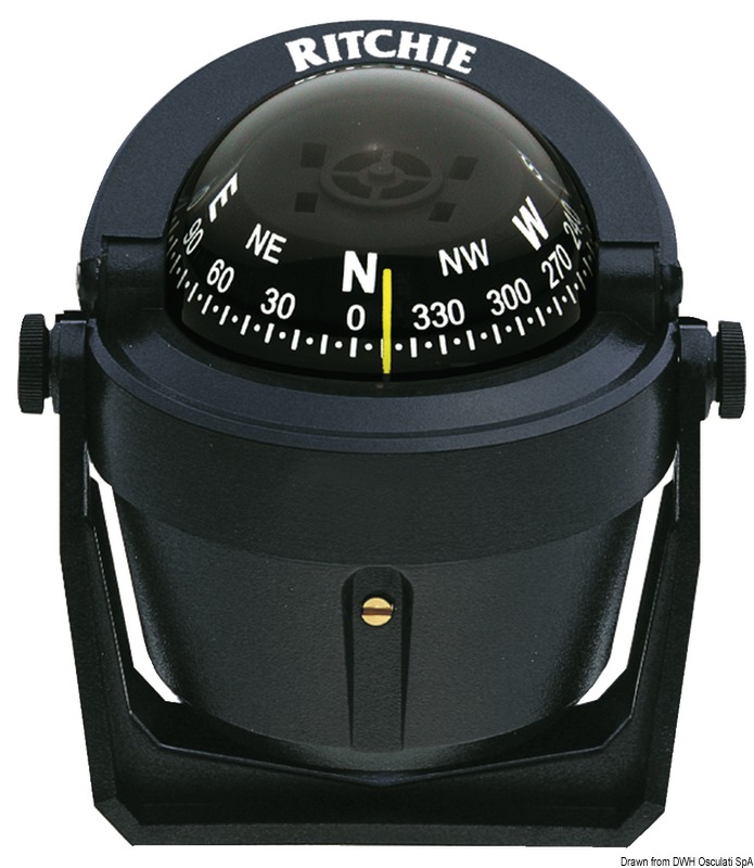 RITCHIE Explorer compass bracket 2"3/4 black/black