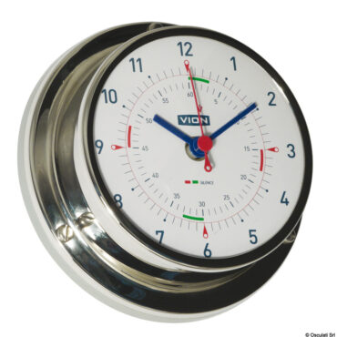 Carcassa in acciaio inox lucidato a specchio.