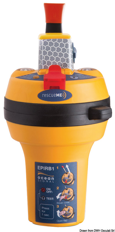 Conformi alla direttiva RED 2014/53/EU. Float-Free a rilascio manuale con GPS integrato a 66 canali. LED ad alta luminositàConforme a Class 2 = -20°C +55°C. Antenna retrattile e staffa a sgancio rapido. Laccio di sicurezza.48 h di operatività. Garanzia 5 anni. Durata batteria 10 anni.