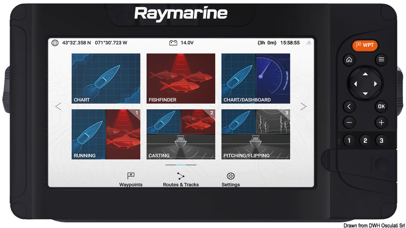 RAYMARINE Element Echo sounder 12 HV