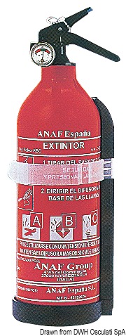 Bombola in alluminio inossidabile. Completi di supporto. Validi per diporto e mercantile.