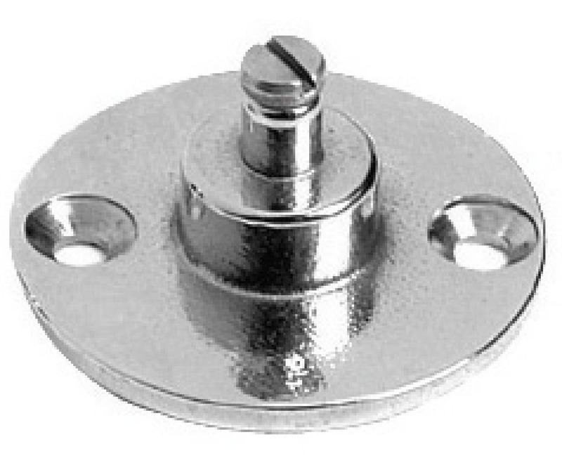 Base with pin Ø 6 mm