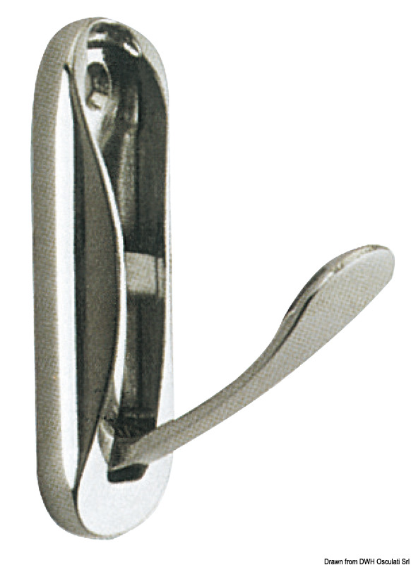Con molla in acciaio inox.