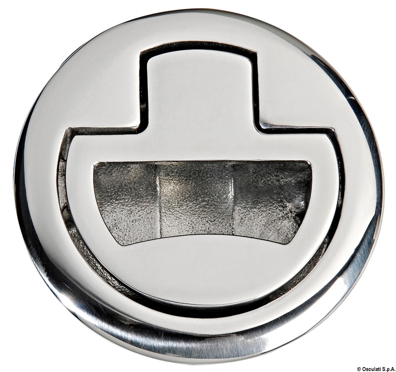 Acciaio inox AISI 316 lucidato a specchio.