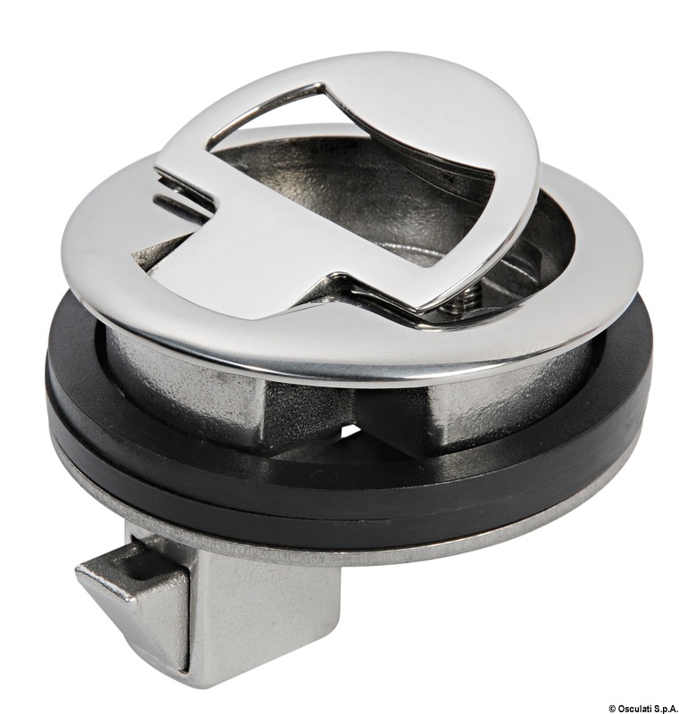 Acciaio inox AISI 316 lucidato a specchio.