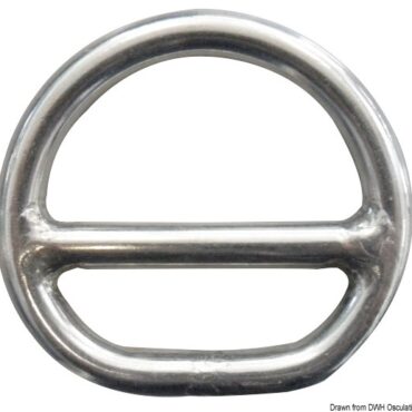 D-ring w/bar 5x45 mm