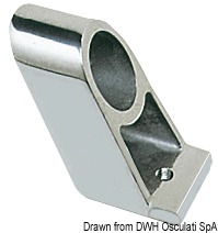 In ottone cromato. Hanno una linea moderna e funzionale.