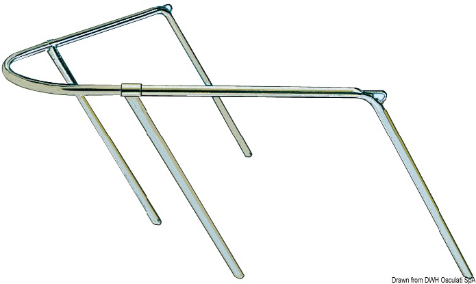 Si può ulteriormente allargare o stringere a piacere più o meno 15 cm.