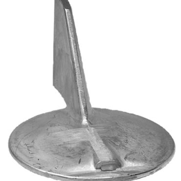 Aluminium fin anode counter-rotat. left 100/220HP