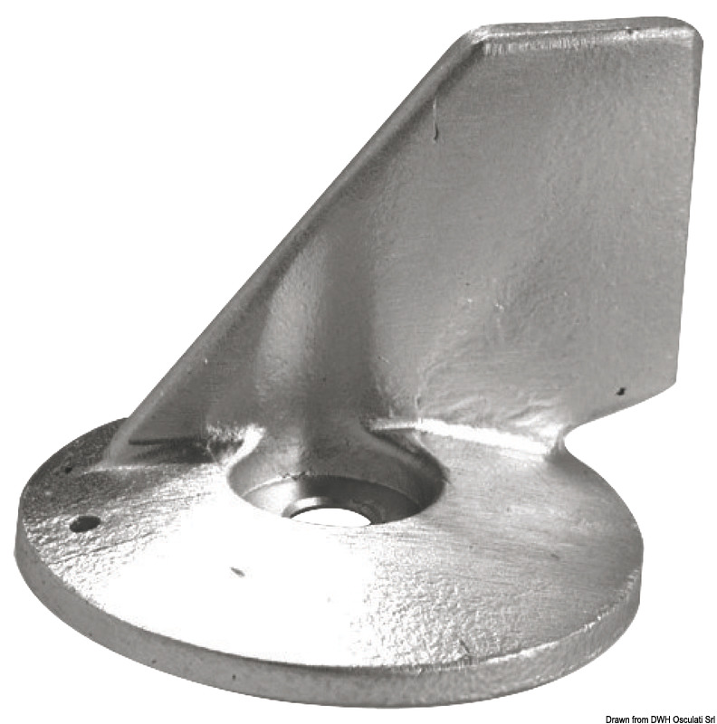Zinc fin anode 55/85 HP + 40/70 4-stroke