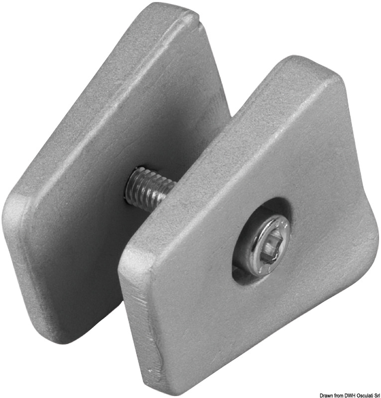 Double zinc anode for Johnson/Evinrude 20/25/35 HP