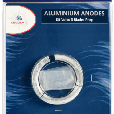 Anode kit Volvo engines 3 blade propeller zinc