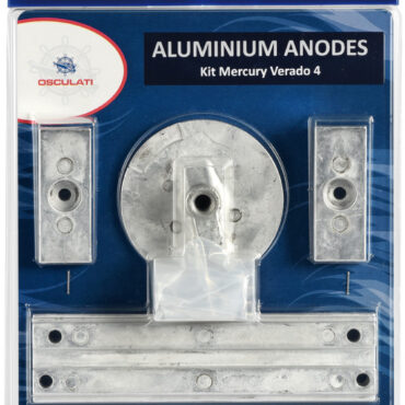 Anode kit for Mercury 4-pcs. zinc