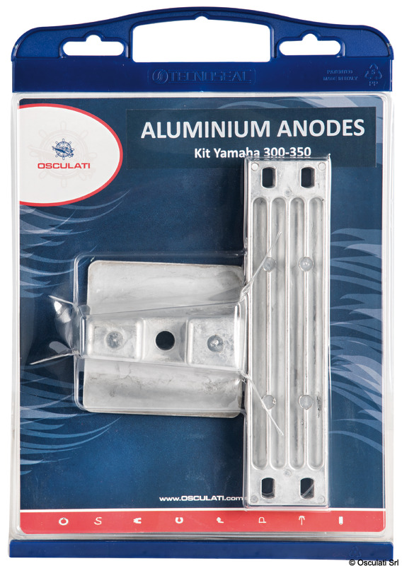 Anode kit for Yamaha 300/350/425 HP magnesium