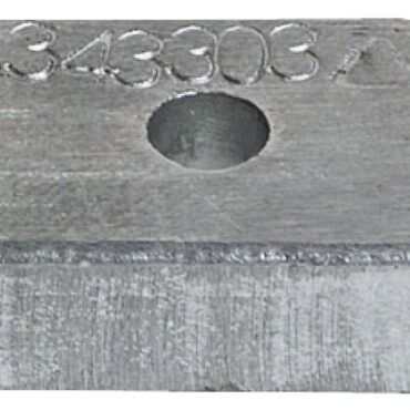 Zinc anode for Mercury 4/5/6 HP