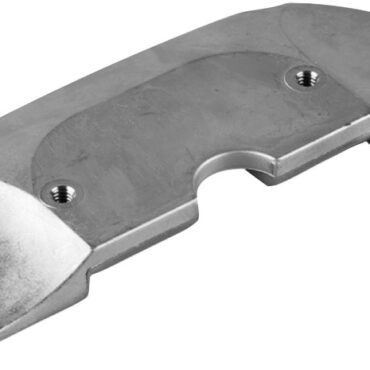 Plate zinc anode for Alpha One in/outboards