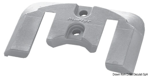 Zinc plate anode for Bravo