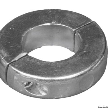 Aluminium extra low olive anode 22 mm (7/8")