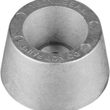 Aluminium circular anode single-bolt mounting